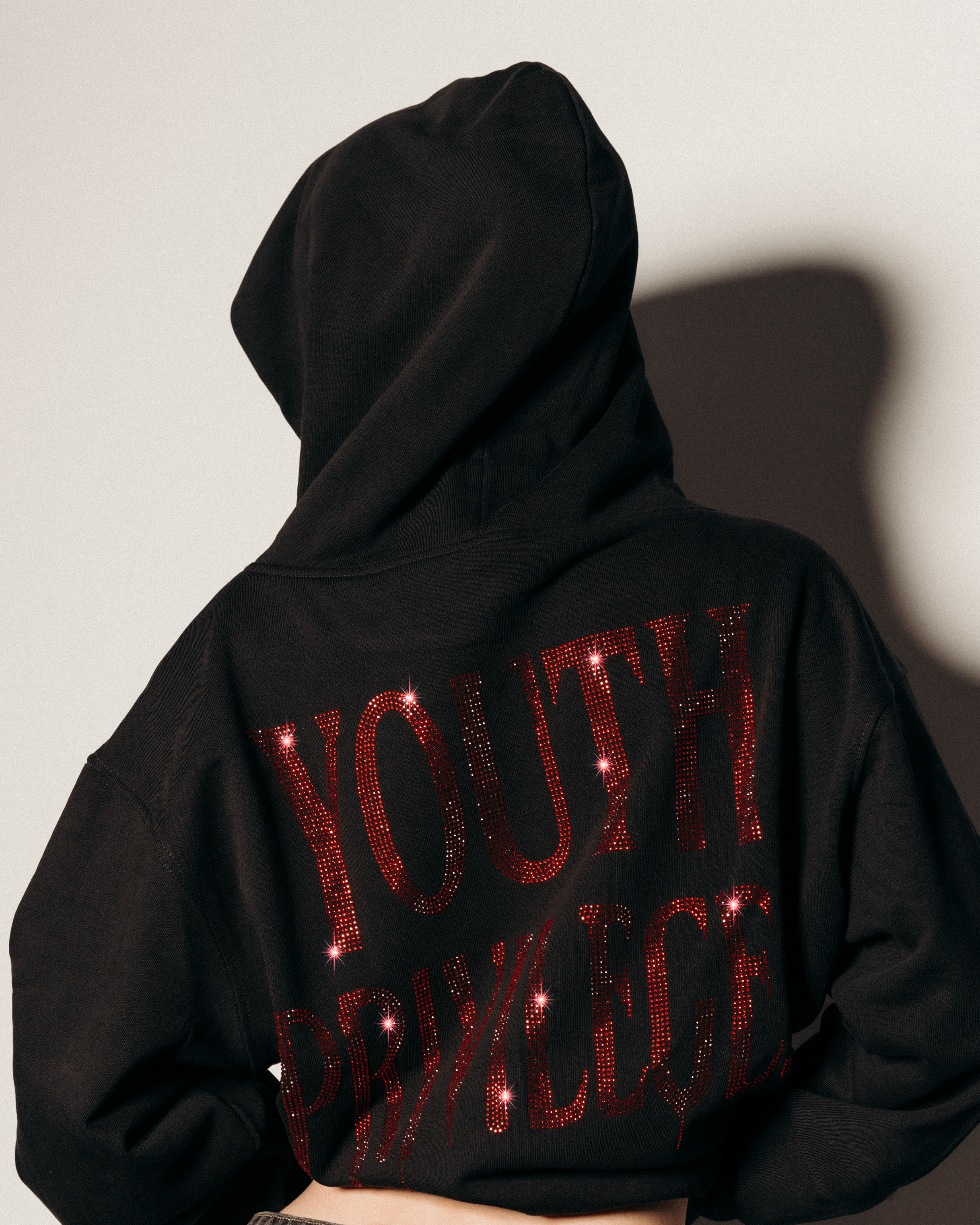 Fatal Attraction Rhinestone Hoodie
