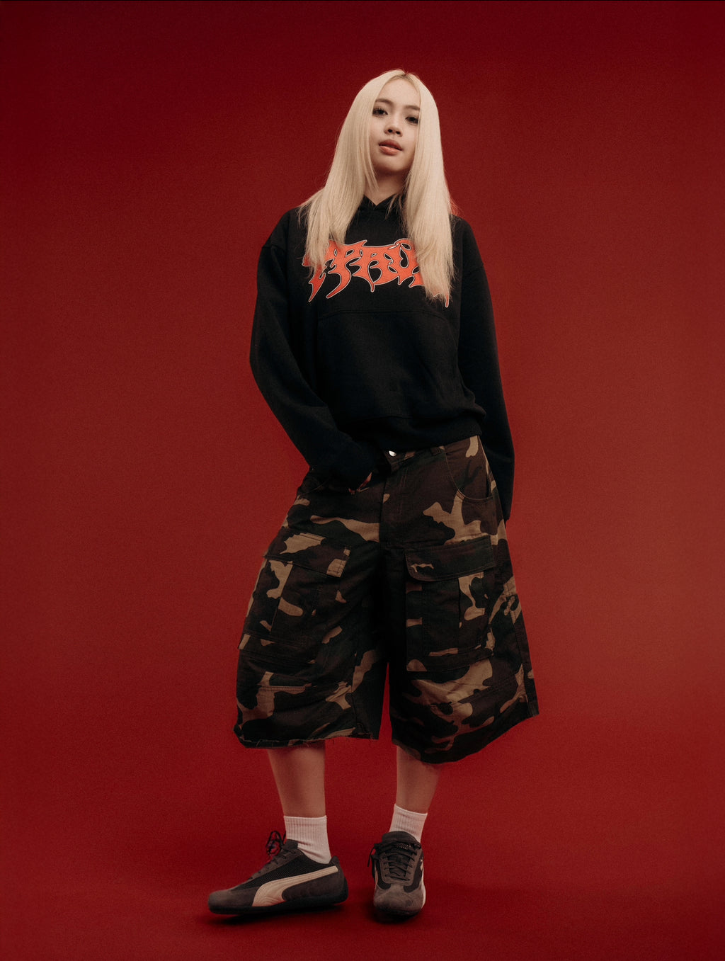 Camouflage Tailored Shorts