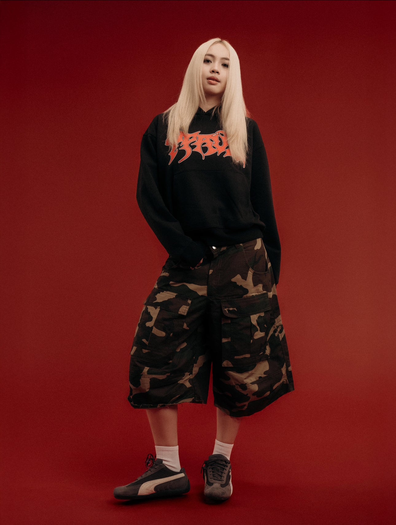 Camouflage Tailored Shorts