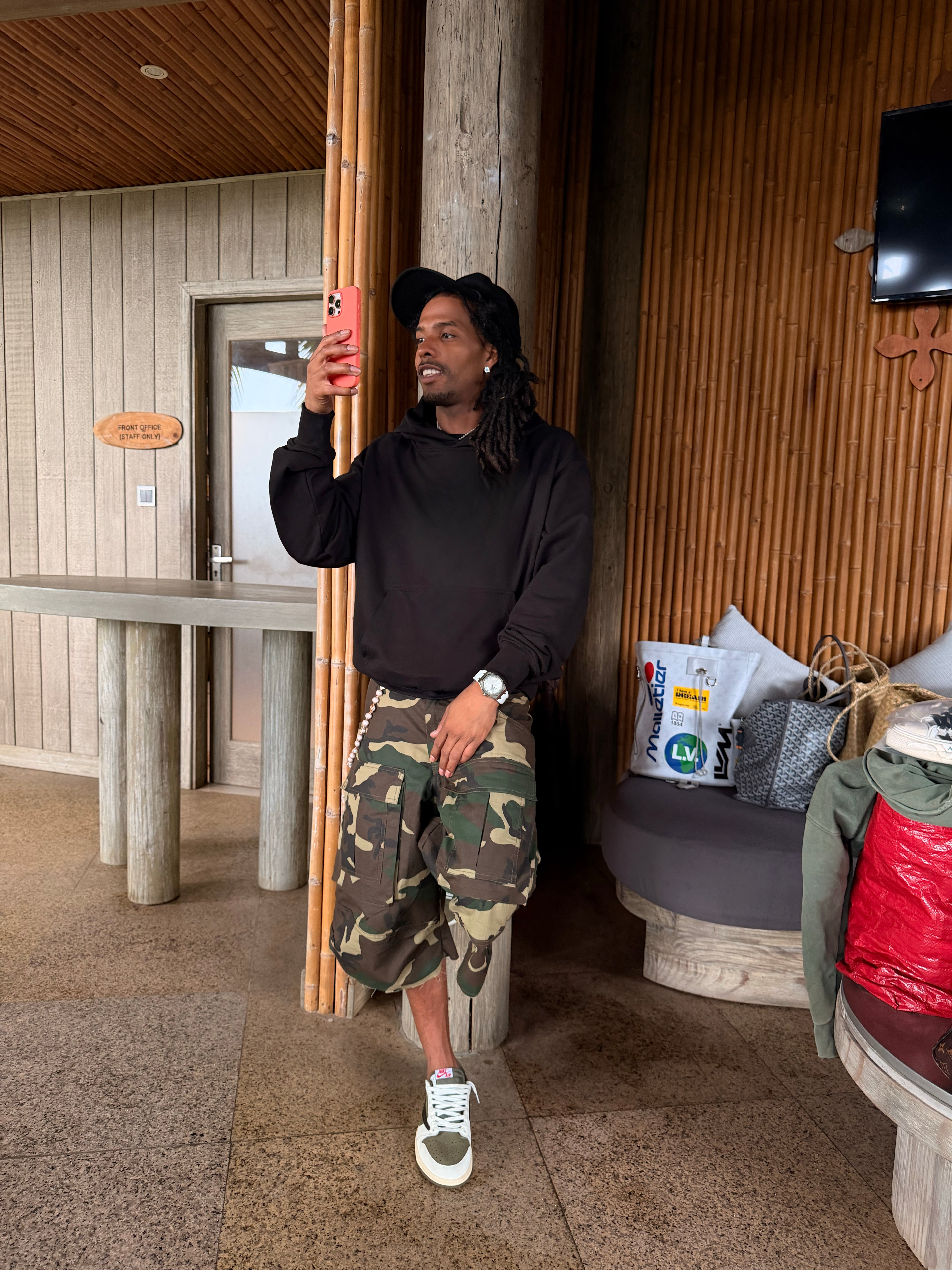 Camouflage Tailored Shorts