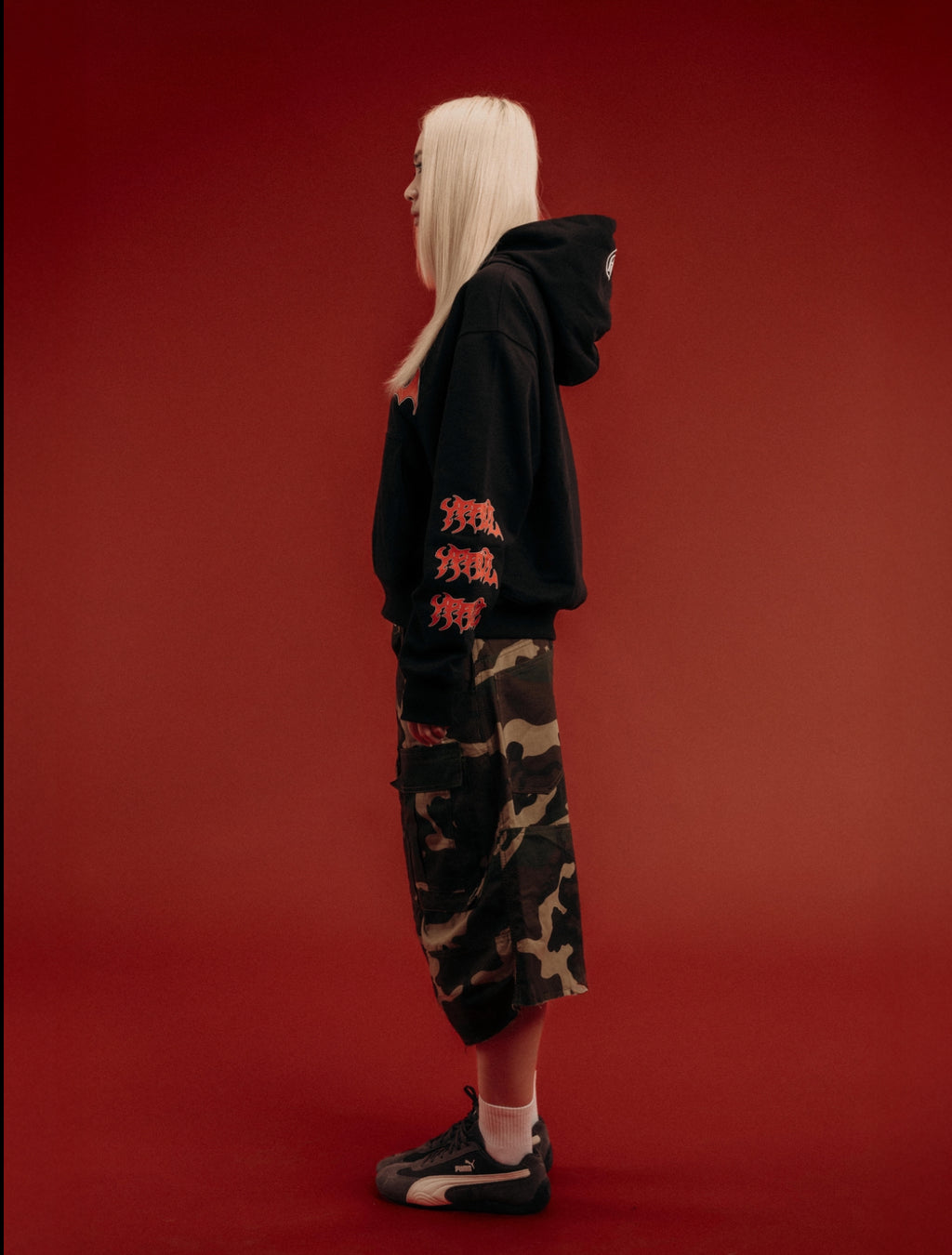 Camouflage Tailored Shorts