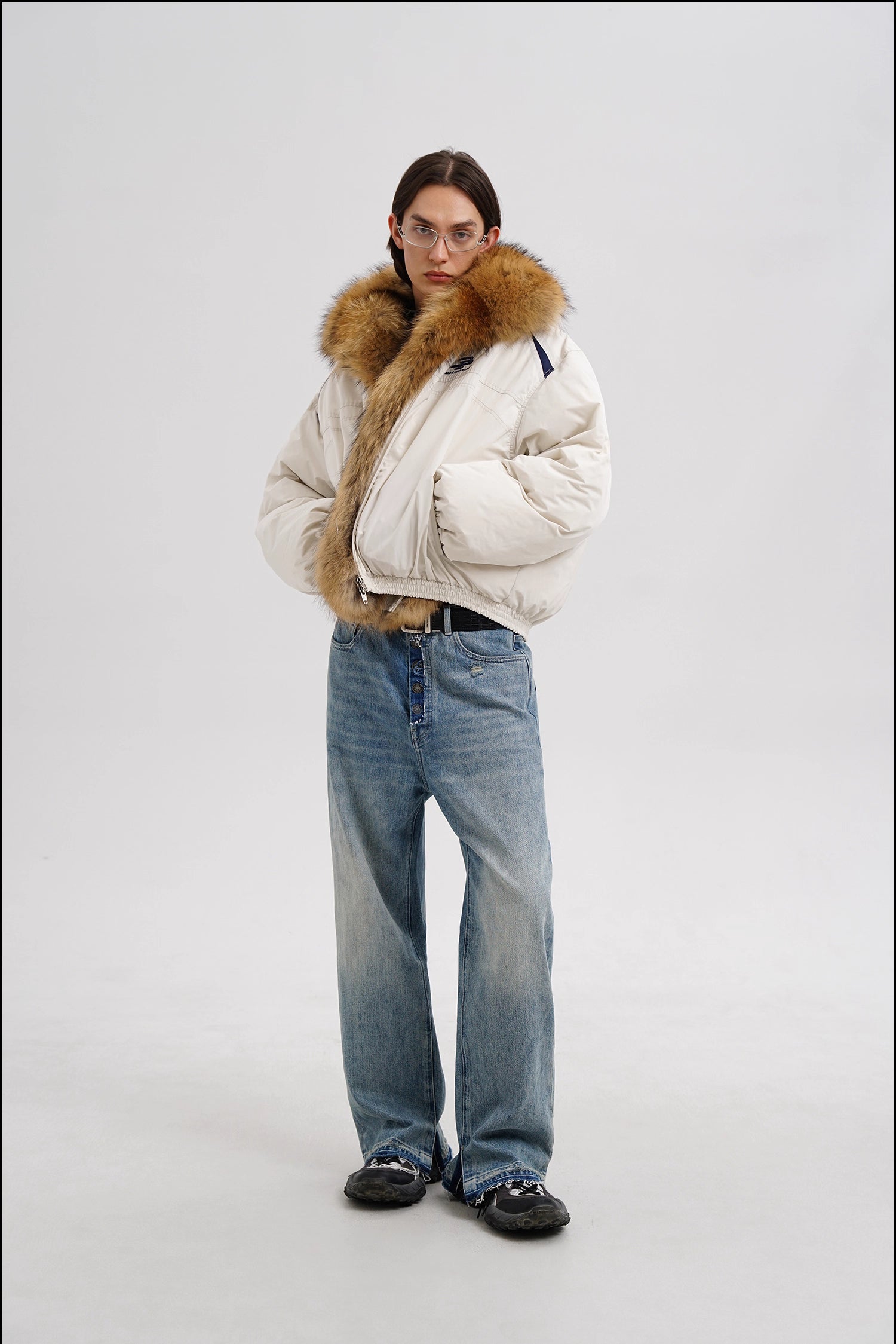 Limited Edition Raccoon Fur Collar Heavyweight Down Jacket - Mason Prince