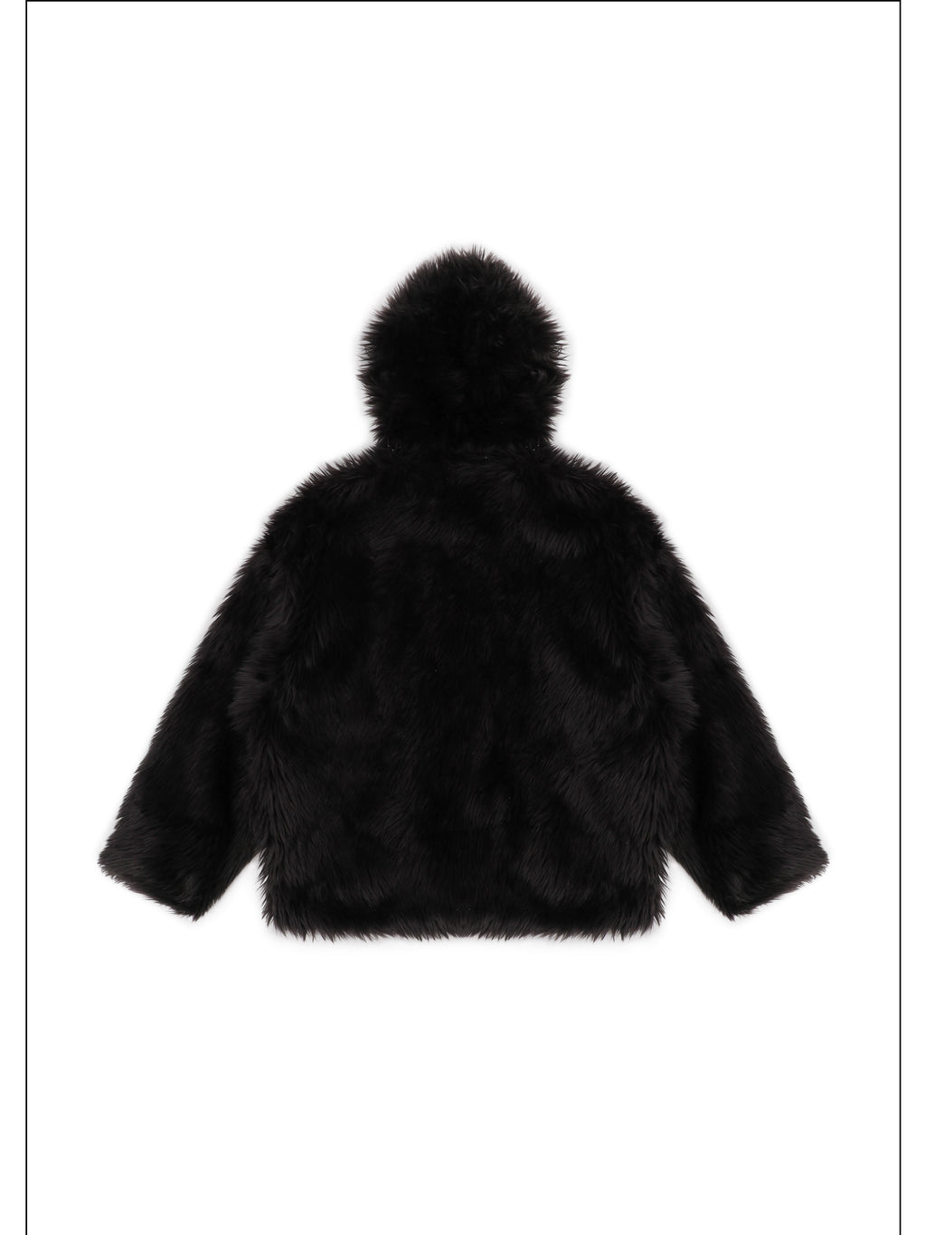 Fur Winter Atmosphere Plush Hooded Jacket - Mason Prince
