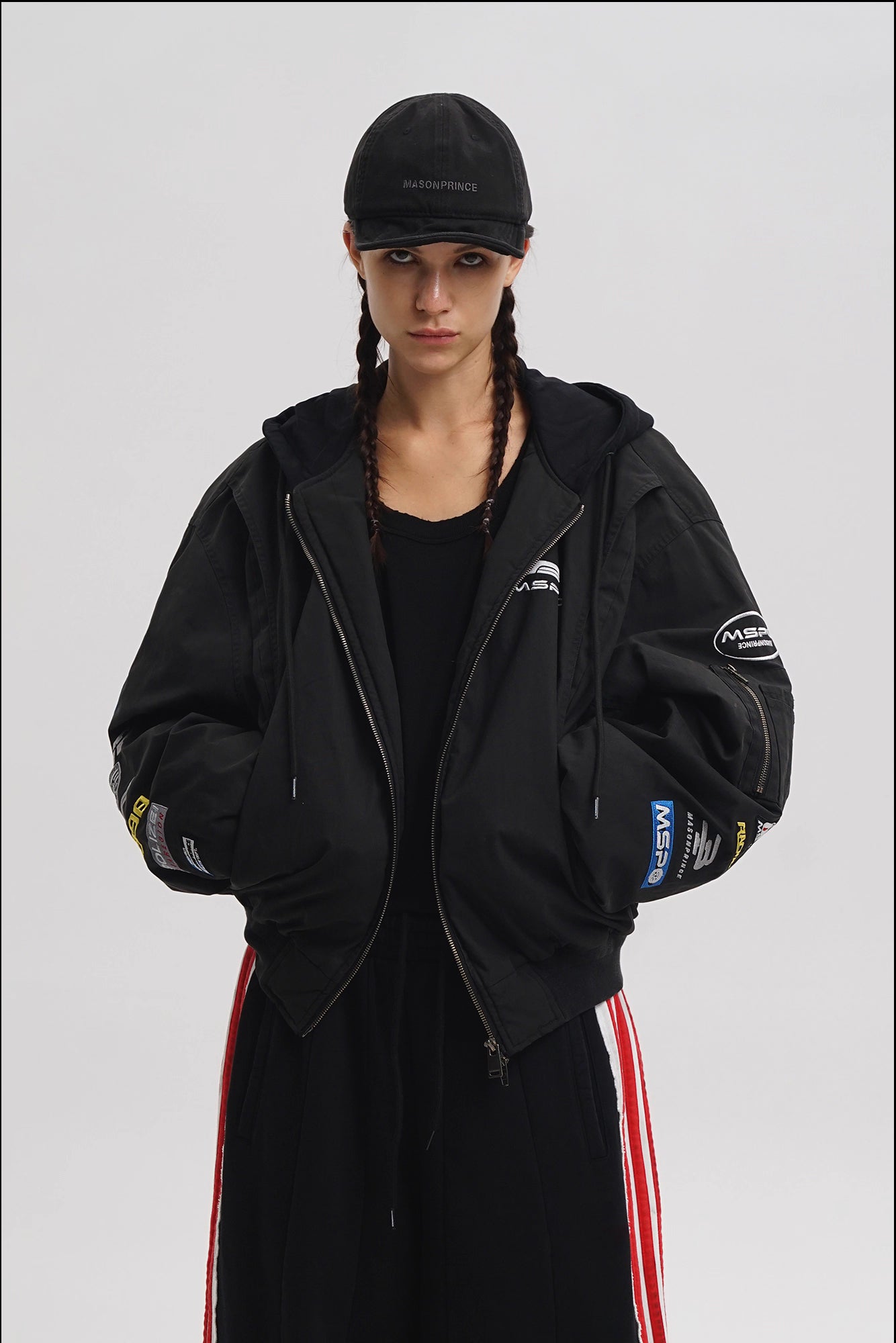 Sponsored VI Hoodie-Style Puffer Jacket - Mason Prince