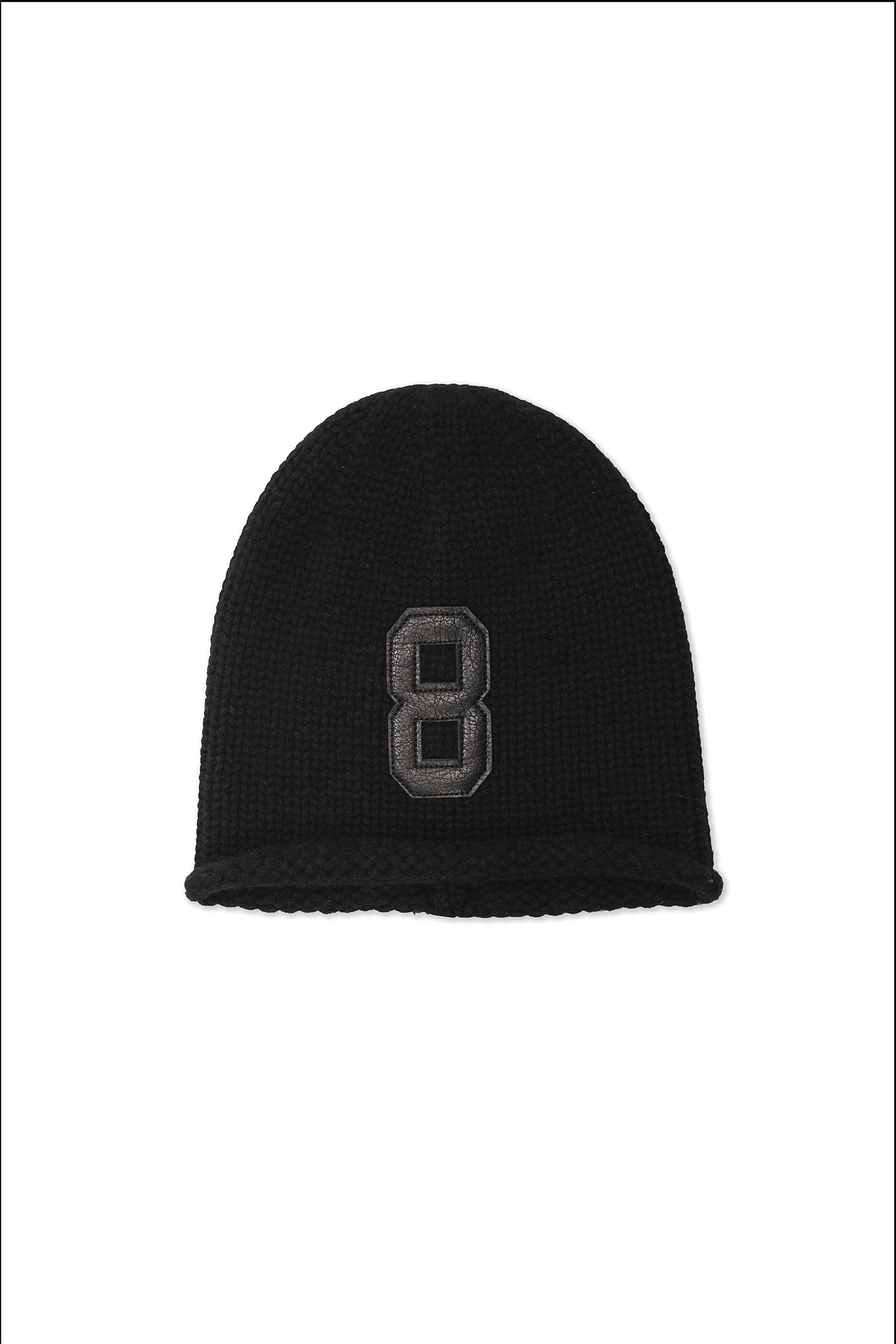 Vintage-inspired wool beanie with rolled brim - Mason Prince