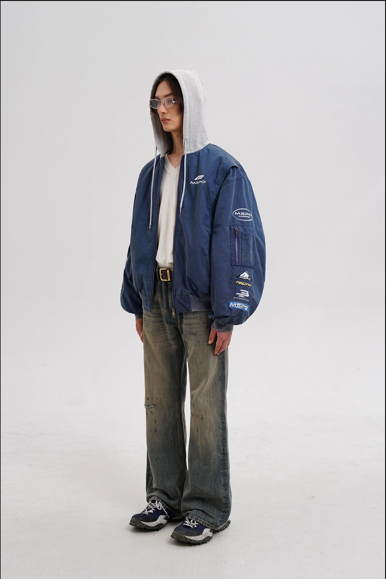 Sponsored VI Hoodie-Style Puffer Jacket - Mason Prince