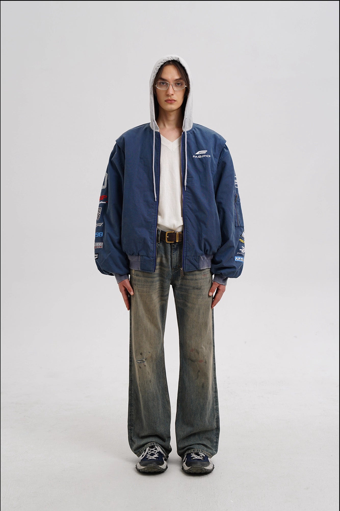 Sponsored VI Hoodie-Style Puffer Jacket - Mason Prince