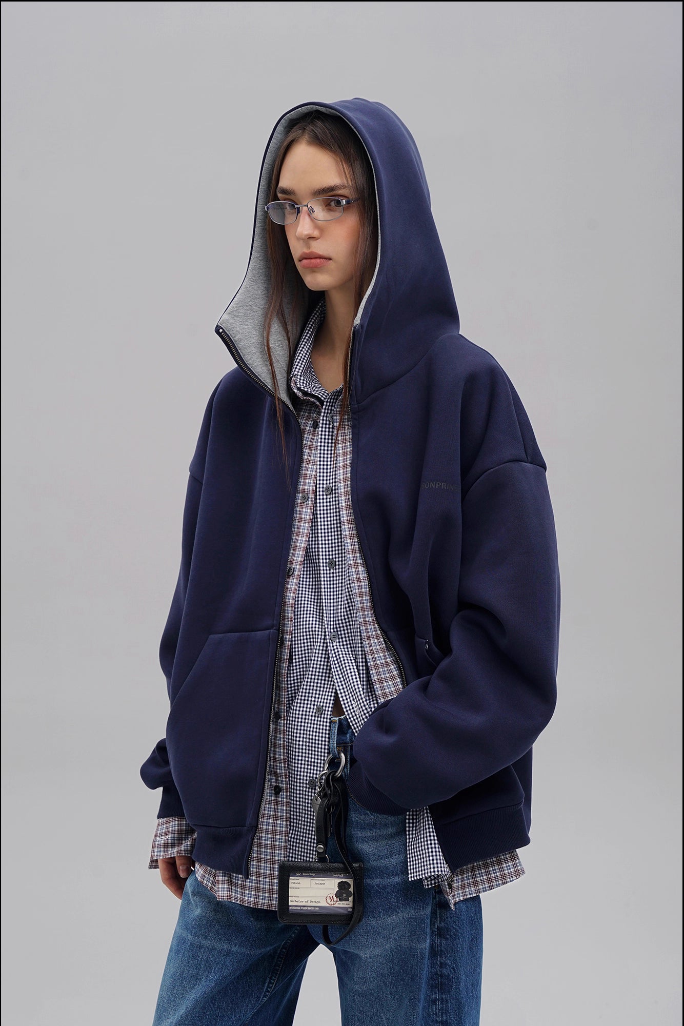 Dome-Shaped AB Air Sweatshirt Hood - Mason Prince