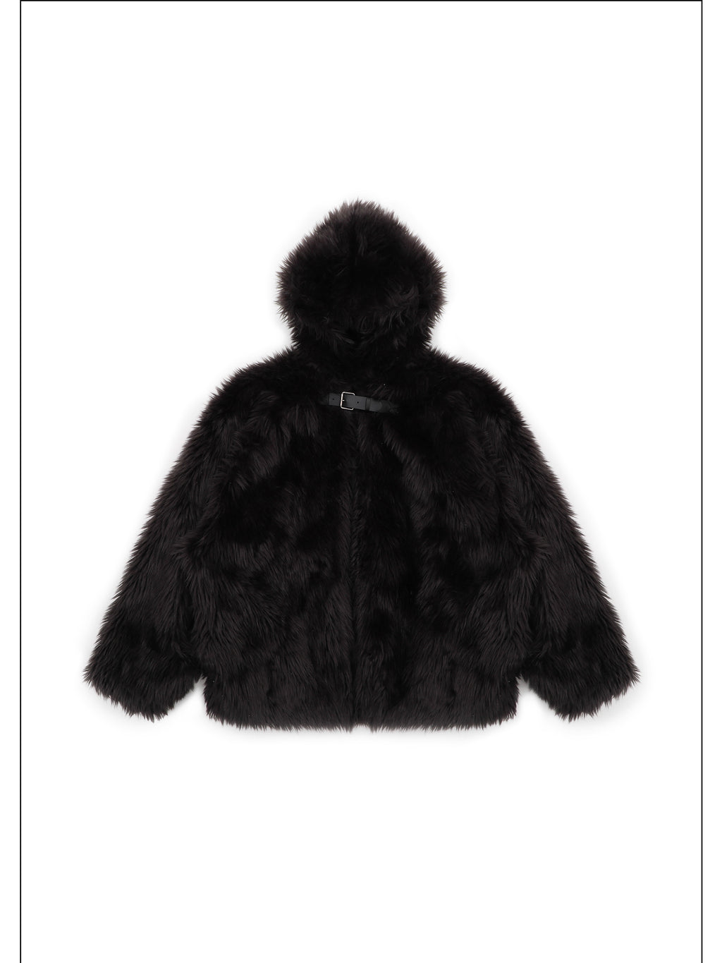 Fur Winter Atmosphere Plush Hooded Jacket - Mason Prince