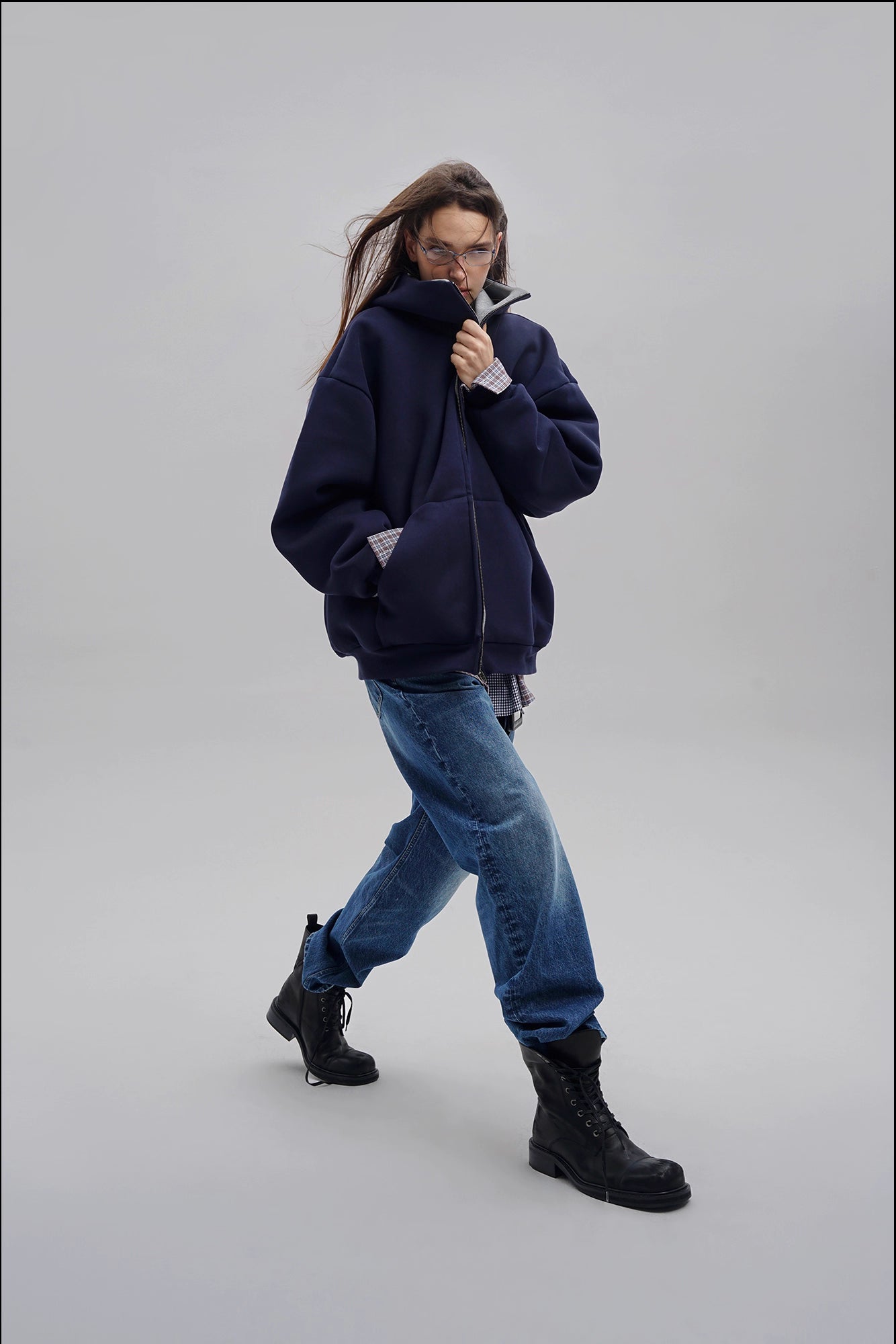 Dome-Shaped AB Air Sweatshirt Hood - Mason Prince