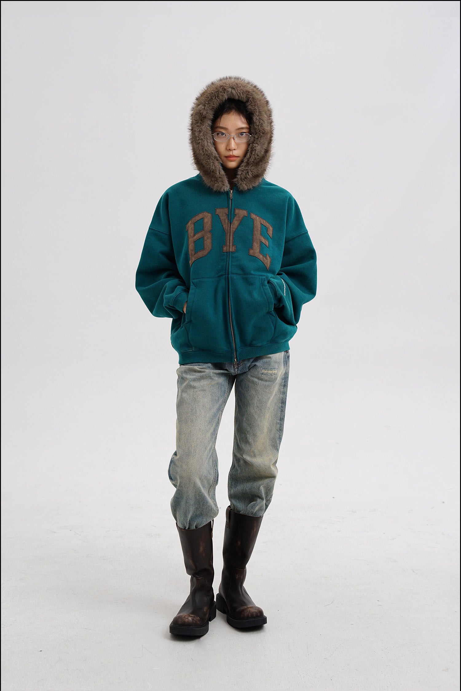 Classic Military Wide-Leg Boots - Mason Prince