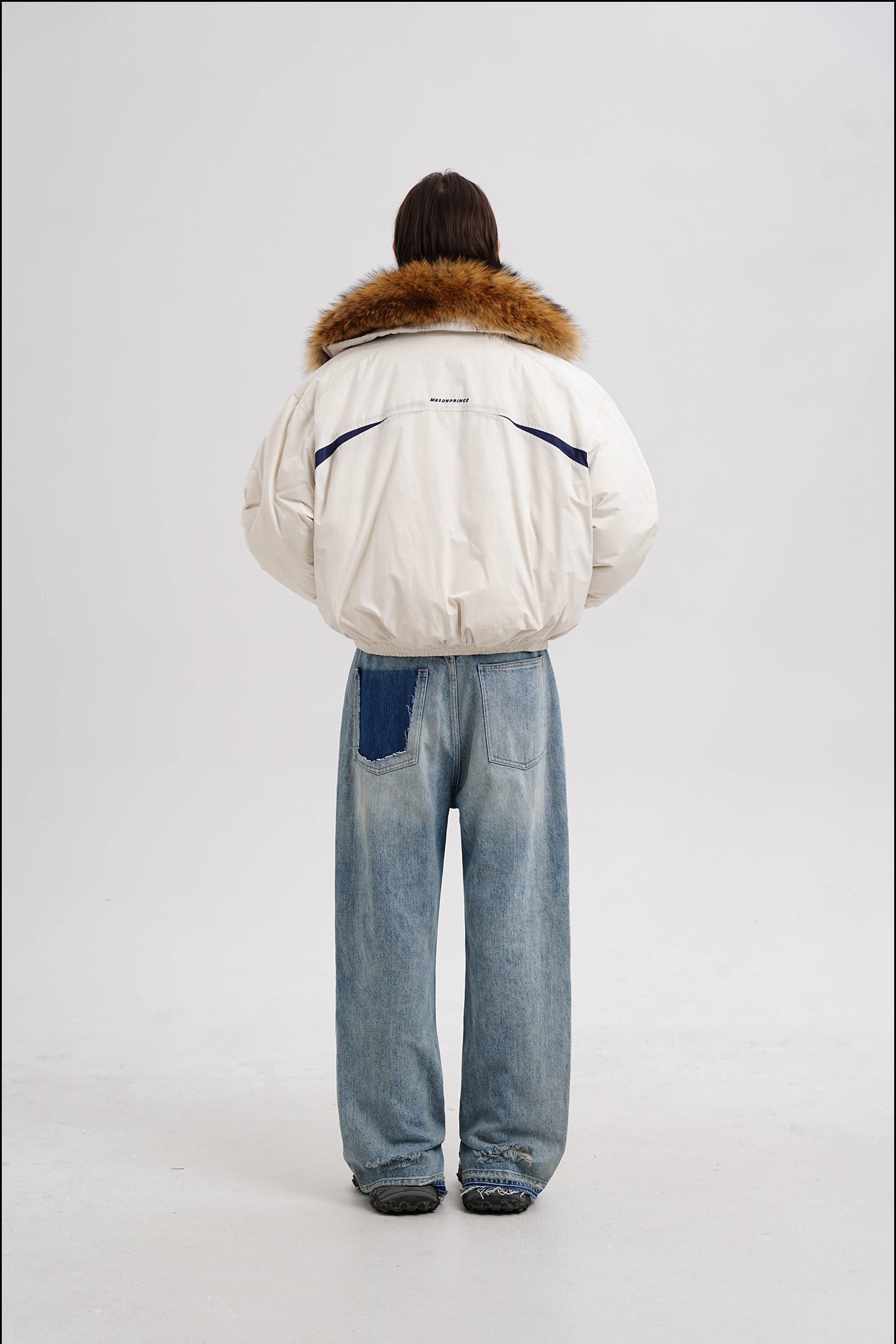 Limited Edition Raccoon Fur Collar Heavyweight Down Jacket - Mason Prince