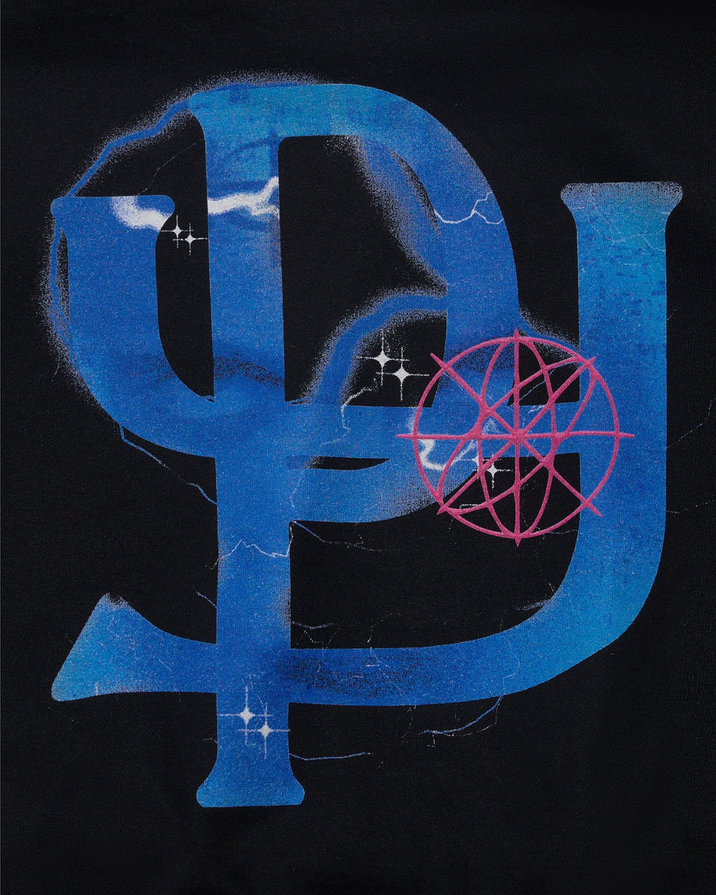 YP HOODIE BAD FACE MAN PRINTED LOGO