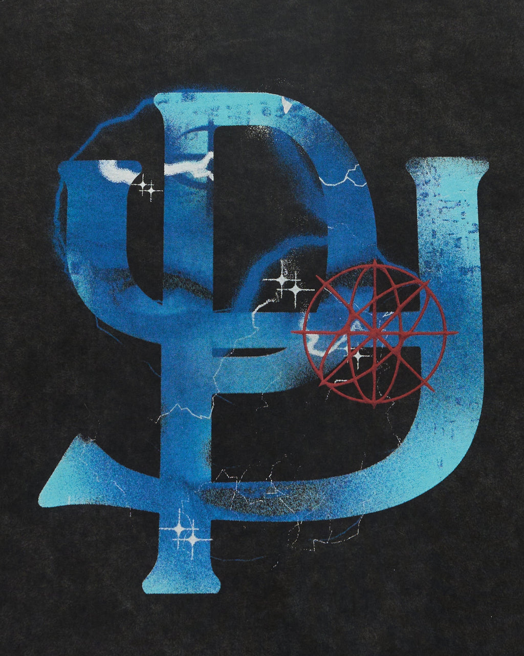 YP BAD FACE MAN PRINTED LOGO