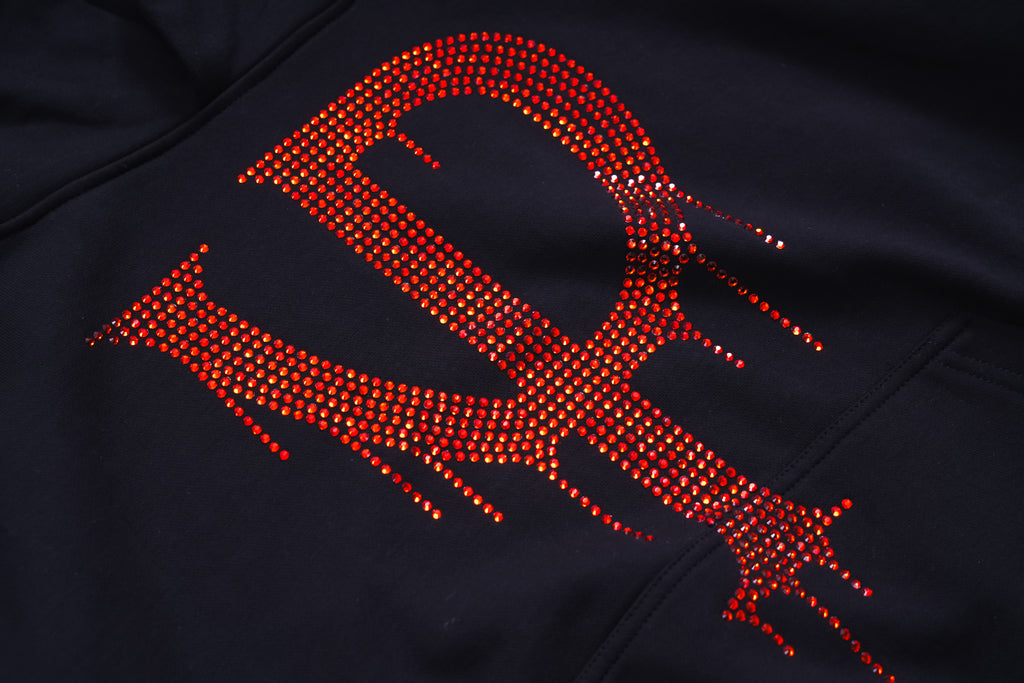 Fatal Attraction Rhinestone Hoodie