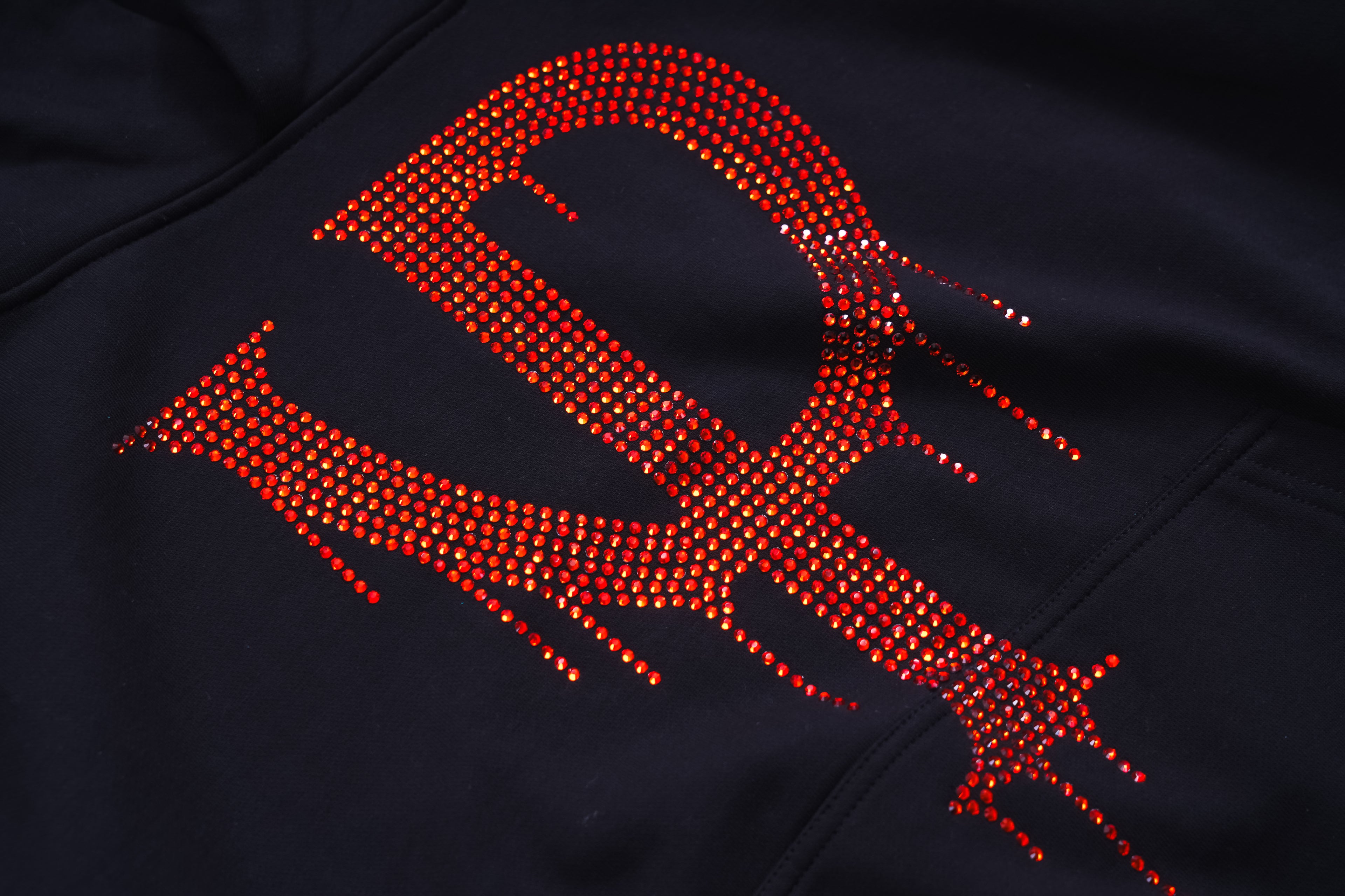 Fatal Attraction Rhinestone Hoodie