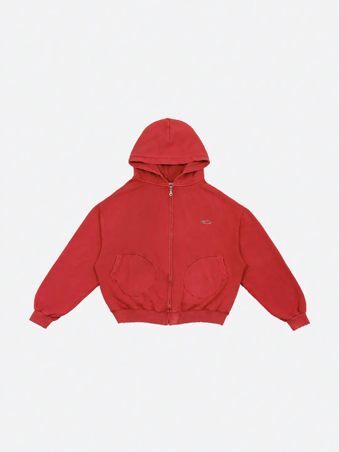 f24ep1 vintage red washed zip up 1