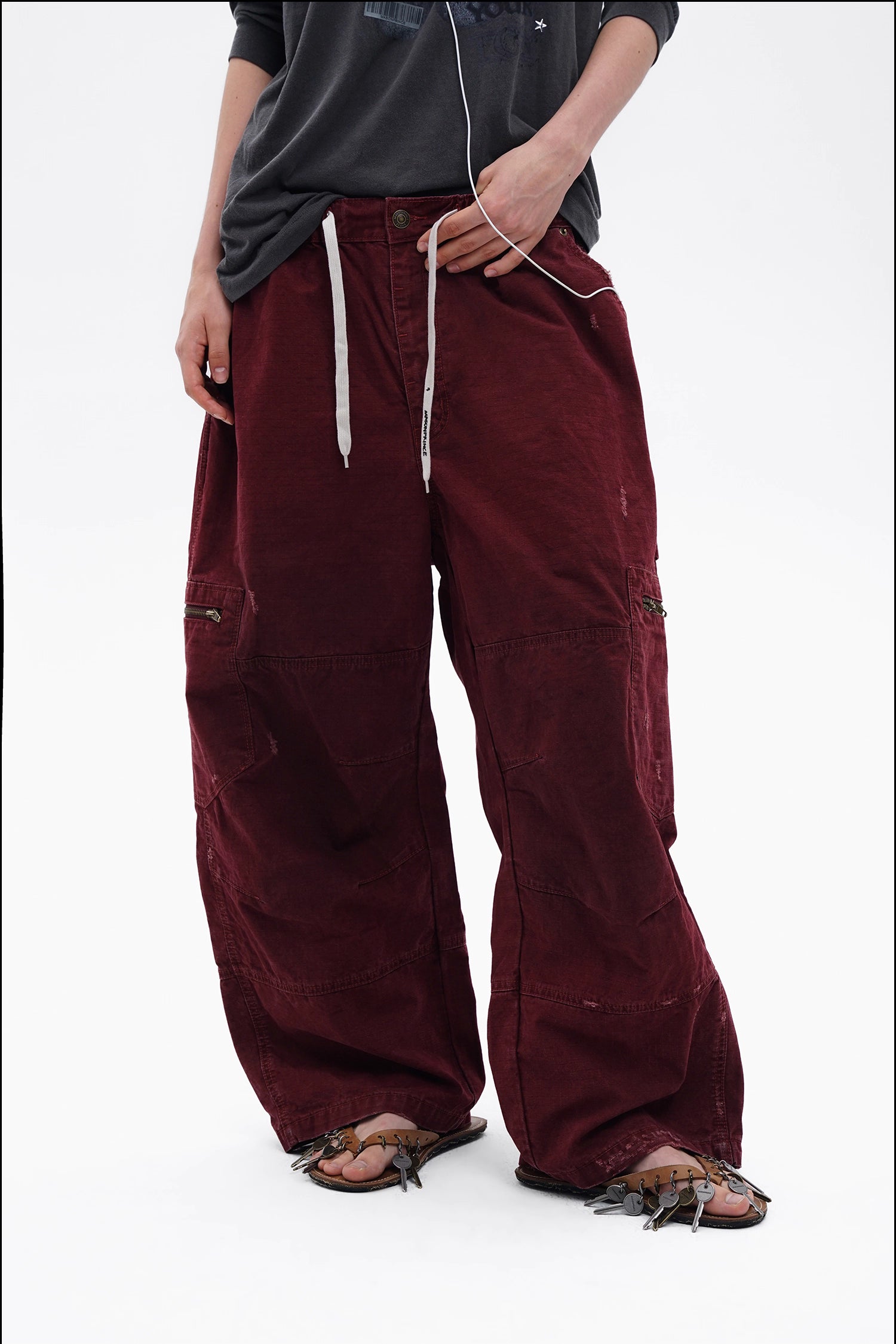 Street Style Baggy Cargo Pants - Mason Prince